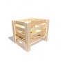 Obst- und Kartoffelhorde Natur aus Kiefernholz, ideal zum Ernten und Lagern.