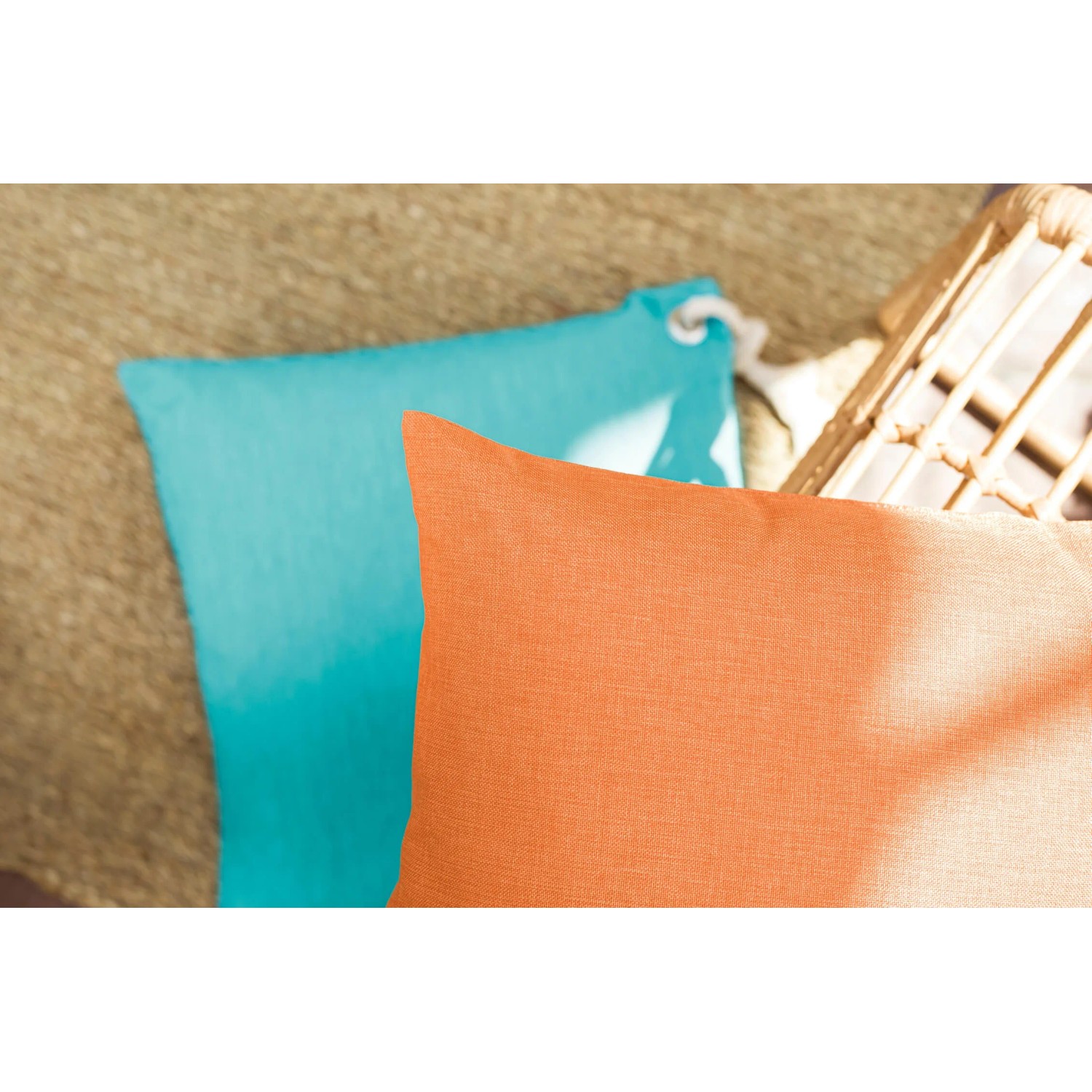 mokebo Kissenhülle Outdoor 40 x 40 cm Orange kaufen bei OBI