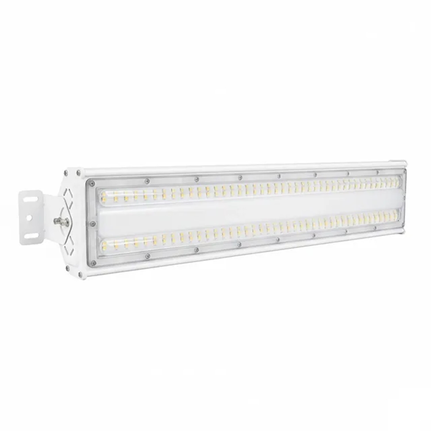 LUXULA LED Hallenleuchte 100W 12000lm 5000K Neutralweiß Linear IP65 LUMILEDS HighBay Hallenstrahler Gewerbeleuchte Weiß