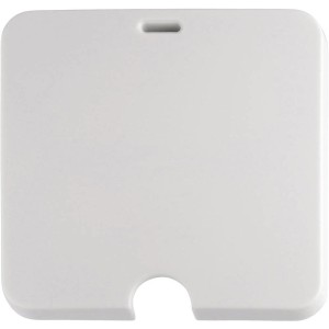 Weiße Geräteanschlussdose für Unterputzmontage.