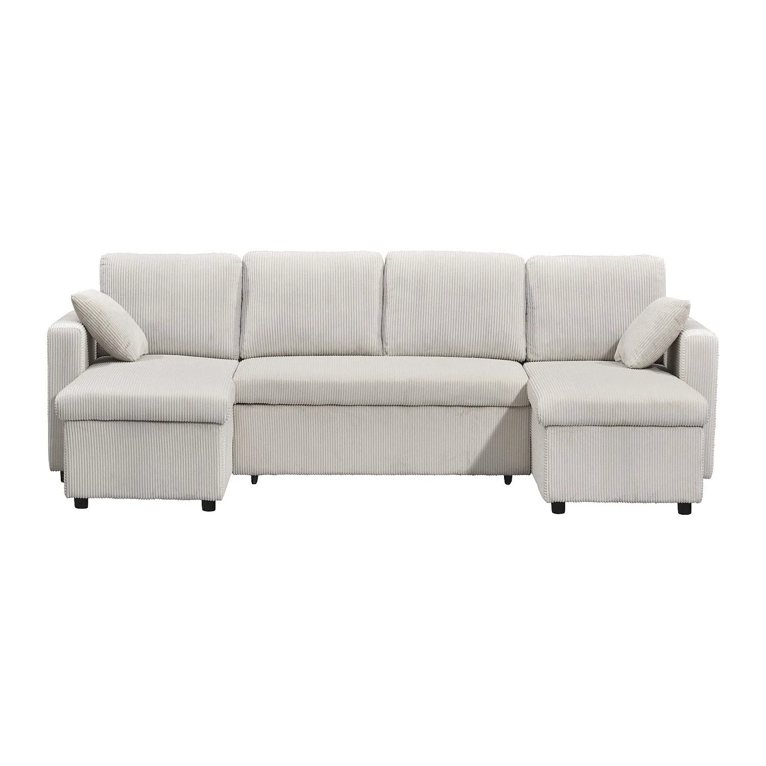 Vente-unique Schlafsofa Gazur Beige 288 cm