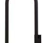 Schwarzes Abus Bügelschloss U-Lock 8603 mit 230 mm Bügelhöhe für Fahrräder.