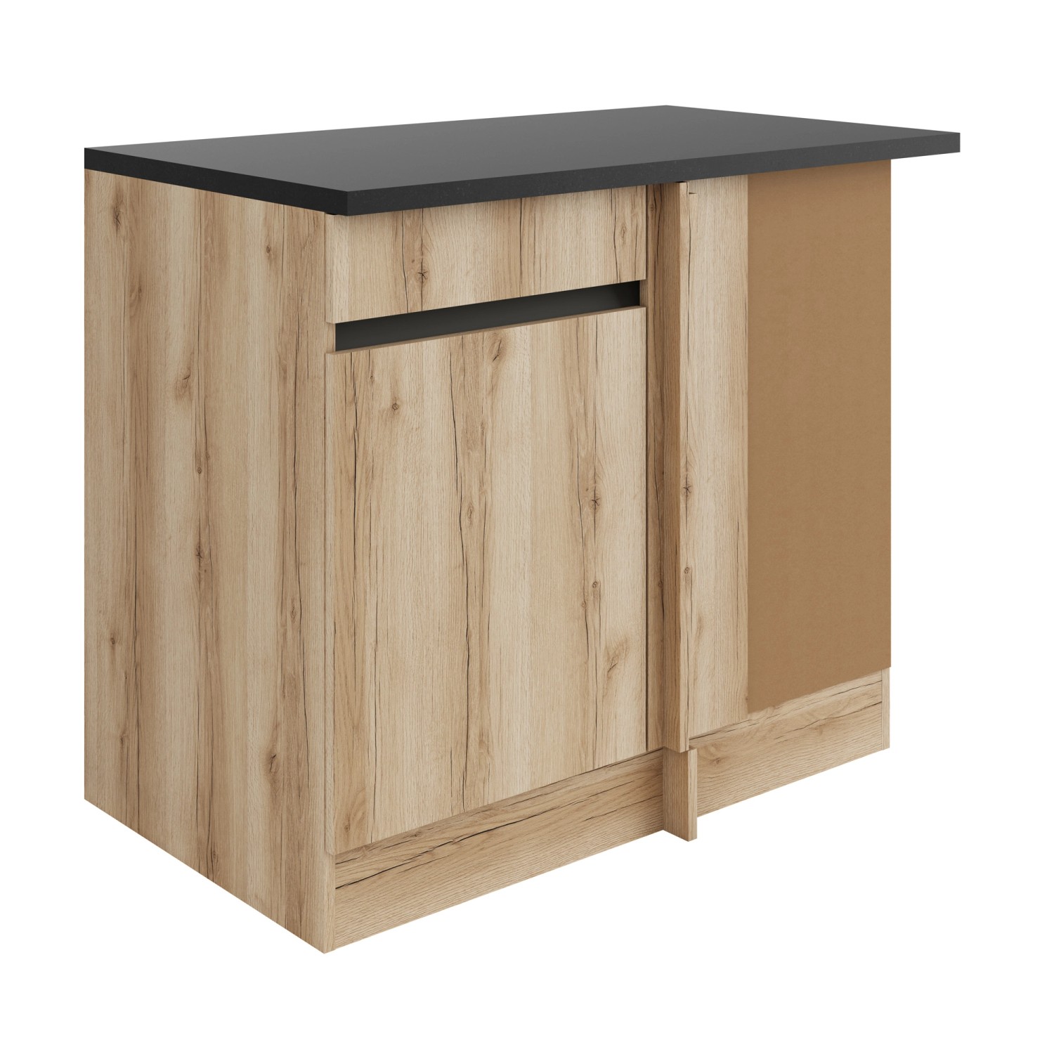 Optifit Eckunterschrank 100 x 88 x 60 cm Kaya290 Wildeiche Nachbildung