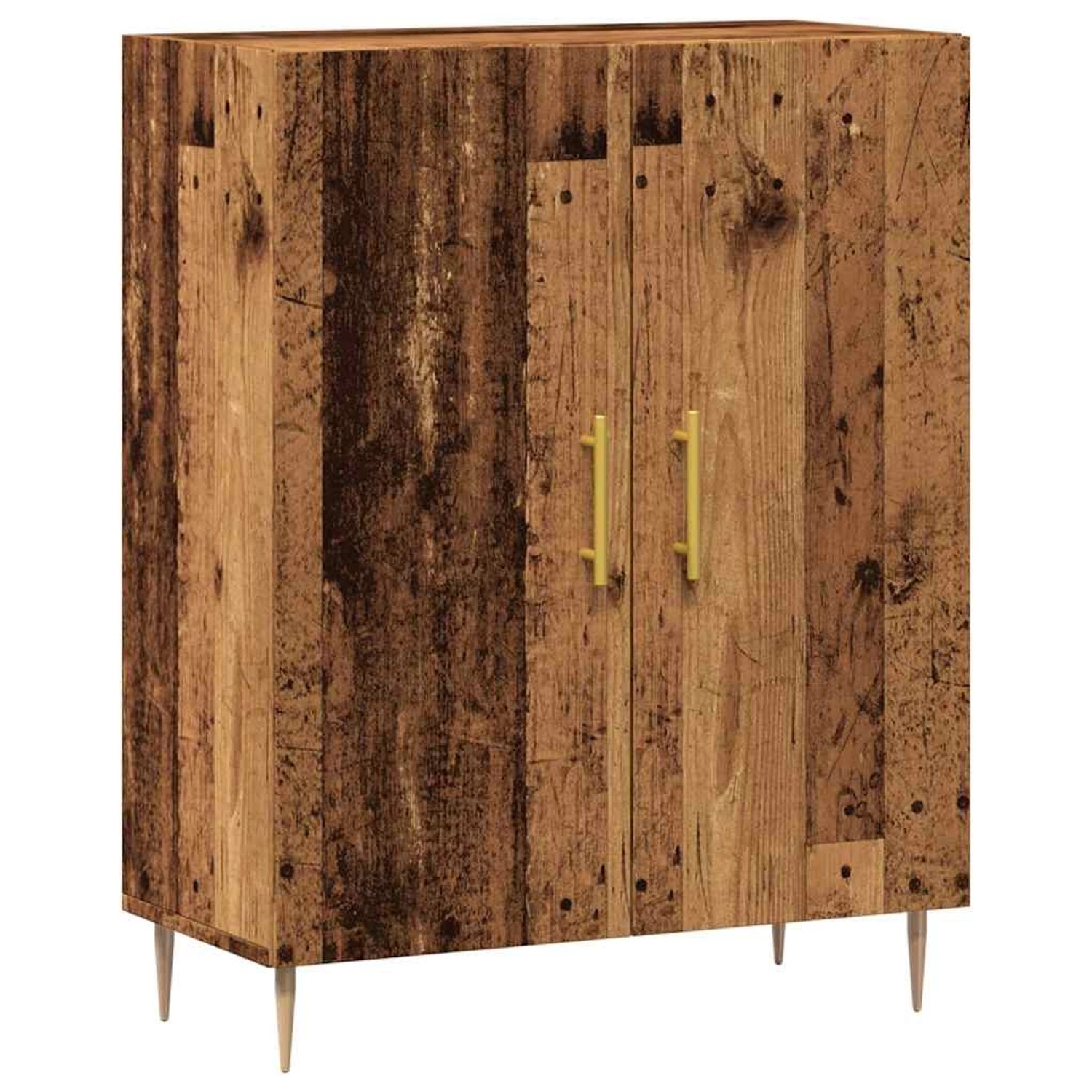 vidaXL Sideboard Altholz-Optik 69,5x34x90 cm Holzwerkstoff 857175 günstig online kaufen