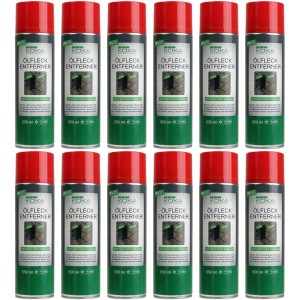 KOKA Ölfleck Entferner Spray, 12er Pack. Reiniger für Öl, Fett und Wachs auf Stein, Beton, Asphalt und Fliesen.