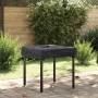 vidaXL Tischdecken Uni Schwarz 72 x 72 x 15 cm Stoff 4106076_2