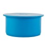 Blauer Marley Muffenstopfen dBlue DN 90 für HT-Rohre.