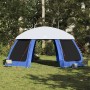 vidaXL Poolzelt mit Abnehmbarem Überzelt Netzwänden Azurblau 612x612cm 4100637_4