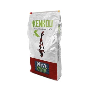 Sack Kenkou Koifutter Nr.1 Energy & Color 5mm, 5kg. Premium Teichfutter für intensive Farben und Vitalität.