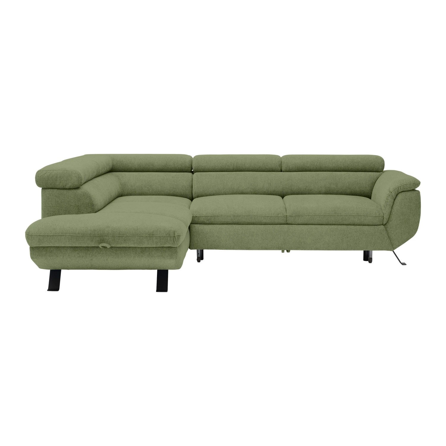Mömax Ecksofa Raven Olivgrün