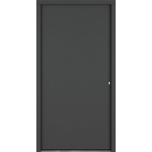 Roro Haustür OAE 1201 Aluverbund Weiß-Anthrazit 100 cm x 200 cm DIN R