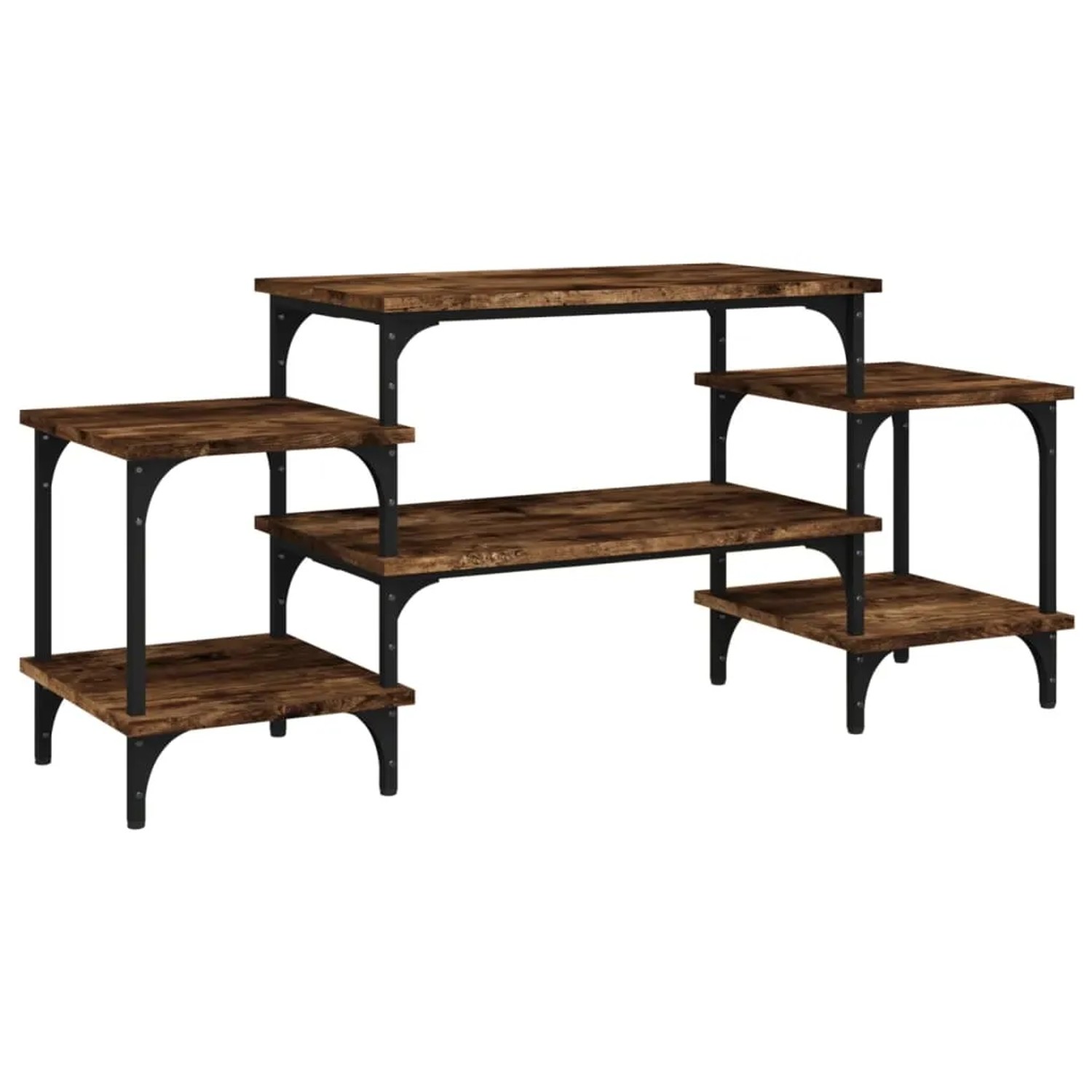 vidaXL TV-Schrank Räuchereiche 117x35x52 cm Holzwerkstoff 826317