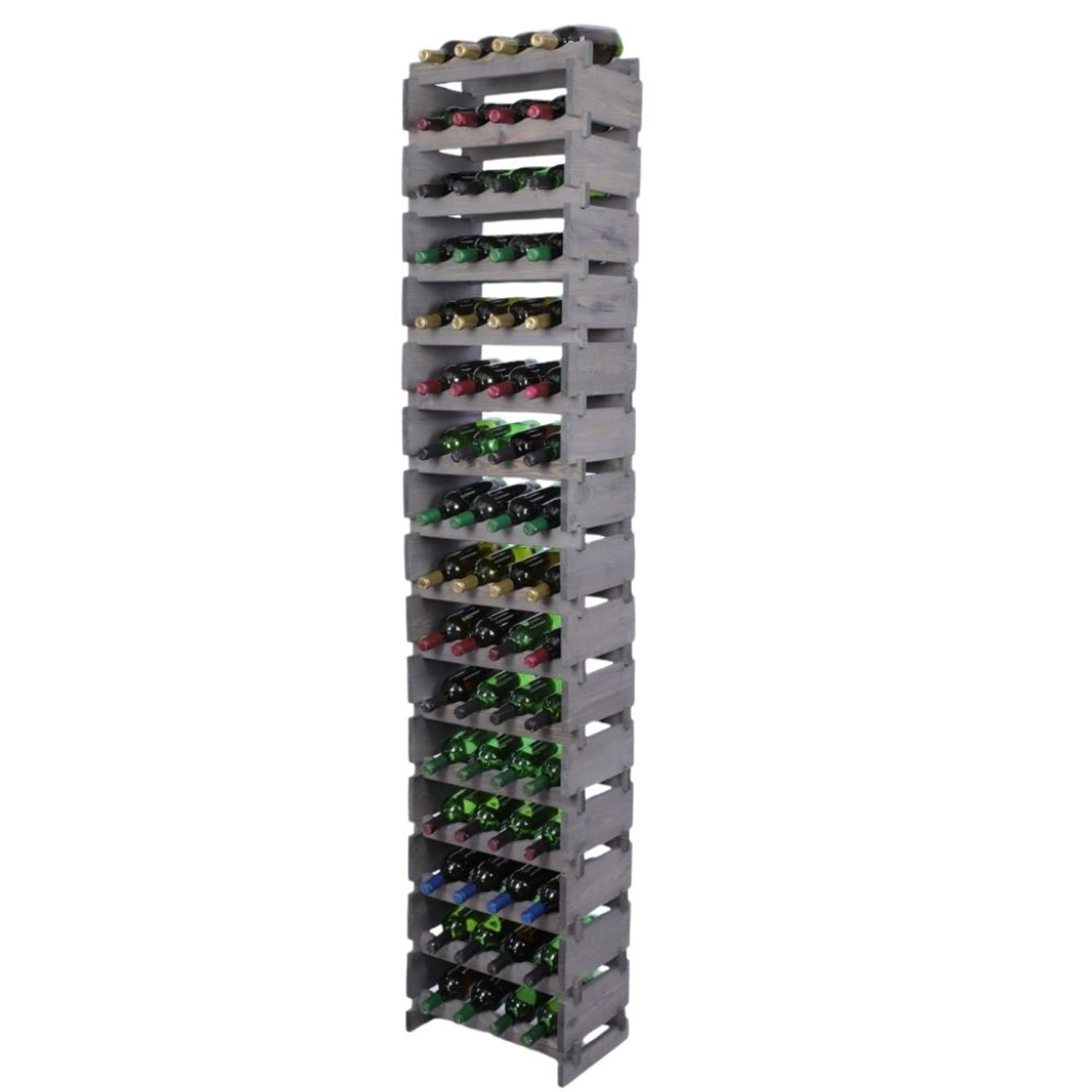 PROREGAL Weinregal VINOTECA FLEX PRO HxBxT 219x46x28cm 64 Flaschen Auf 16 E günstig online kaufen