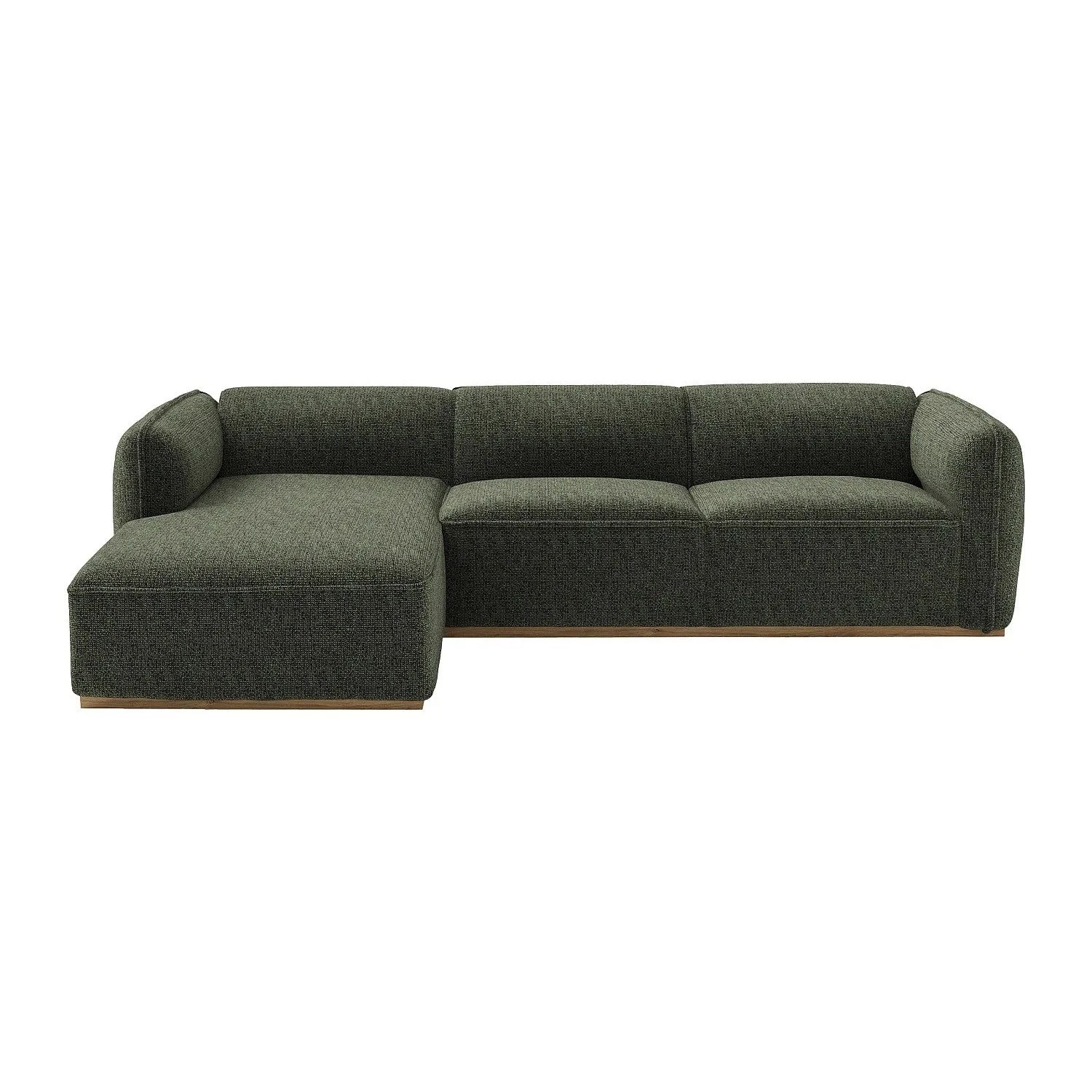 Vente-unique Sofa Ohne Schlafmöglichkeit Canobru Khaki 272 cm