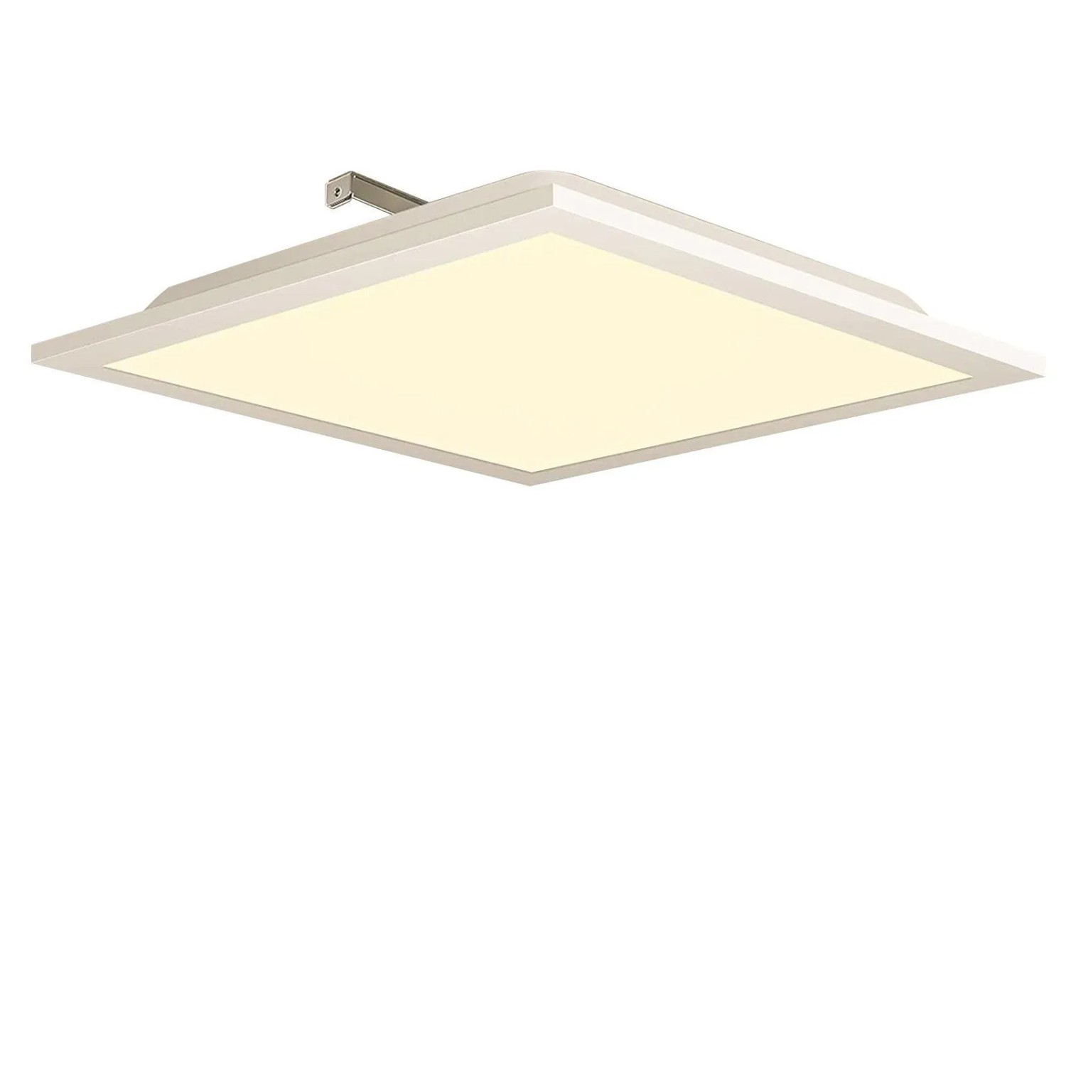 ZMH LED Deckenleuchte 60x60 cm Quadratisch Flach Weiß 40W 3000K Warmweiß günstig online kaufen