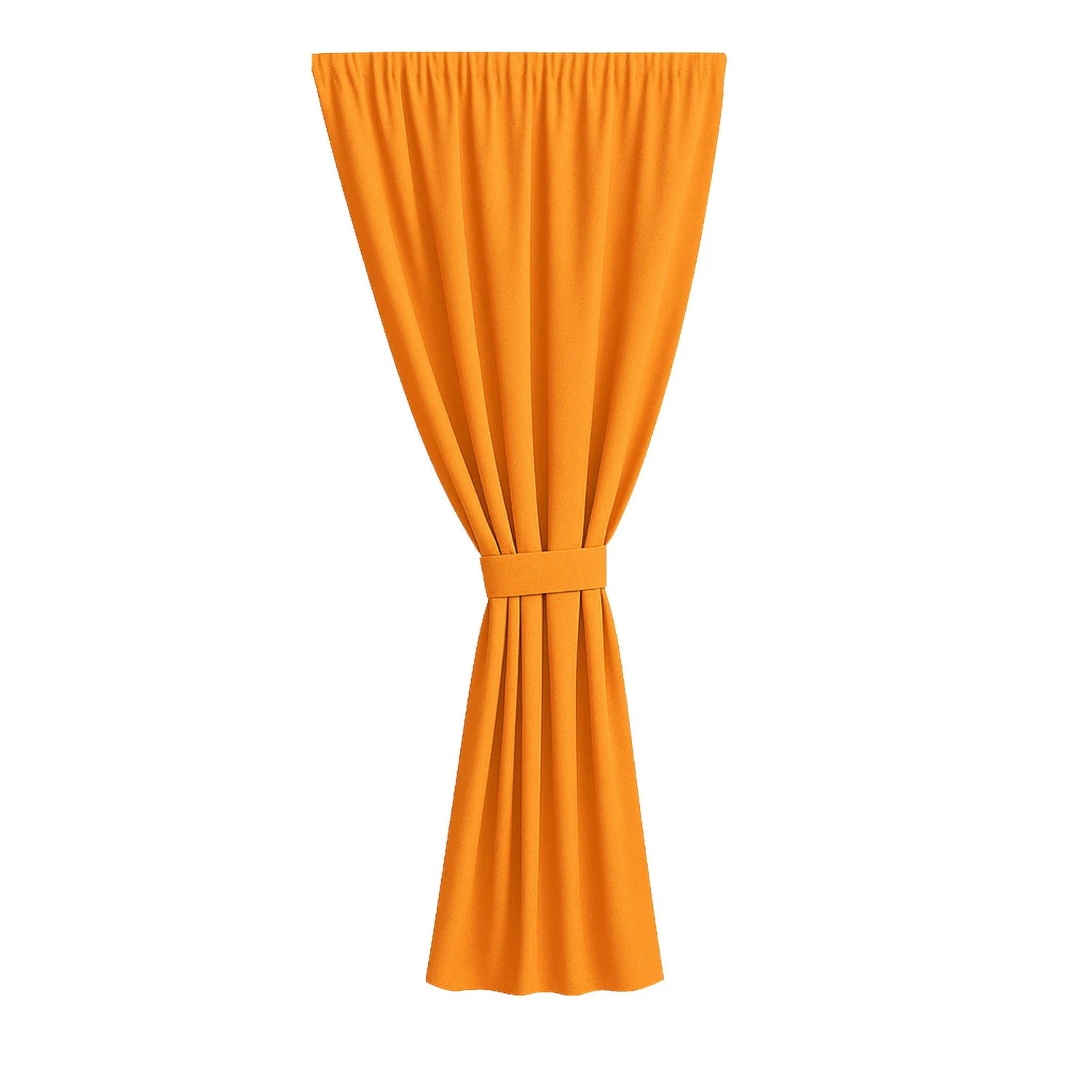 Setgarden Curtain Garden Outdoor Vorhang 155 × 220 cm – Balkon Vorhang 1tlg Orange