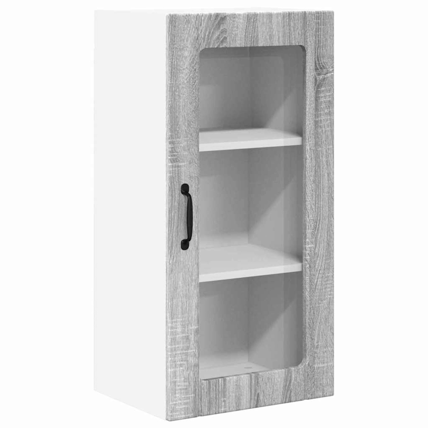 vidaXL Küchenwandschrank Graues Sonoma 40 x 31 x 80 cm Holzwerkstoff 885347 günstig online kaufen