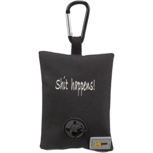 Jollypaw Beutelspender aus Polyester, sortiert. Kotbeutelspender mit Karabinerhaken.