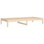 vidaXL Tagesbett 90x200 cm aus Kiefernholz, Bettrahmen ohne Matratze.