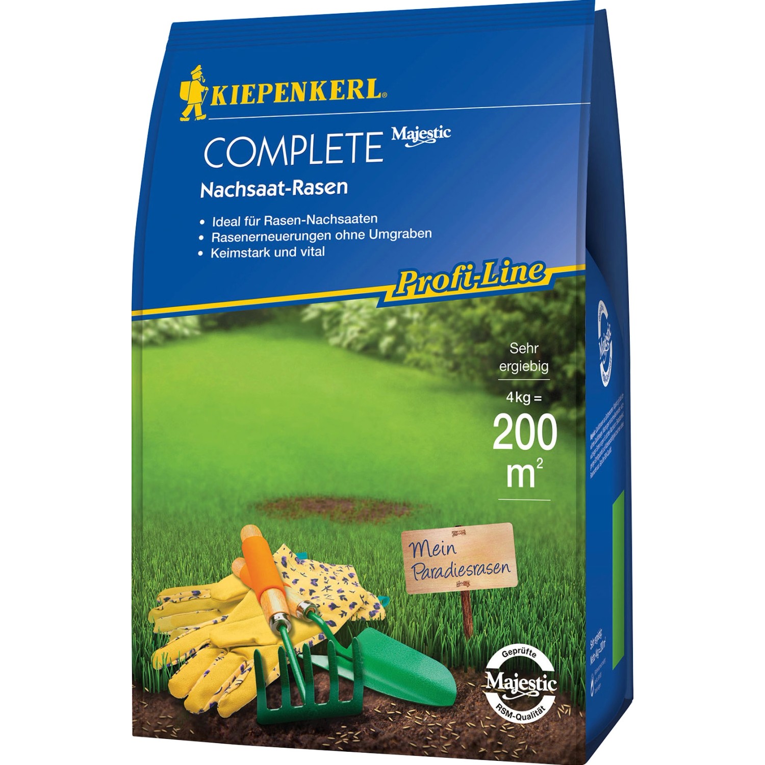 Kiepenkerl Nachsaat-Rasen Profi-Line Complete 4 kg