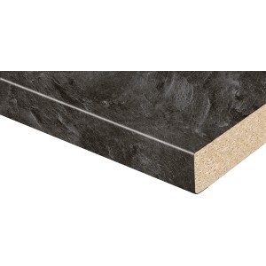 Kaindl Arbeitsplatte in Schieferoptik, 90 cm breit, 3,8 cm stark. Küchenarbeitsplatte als Meterware.