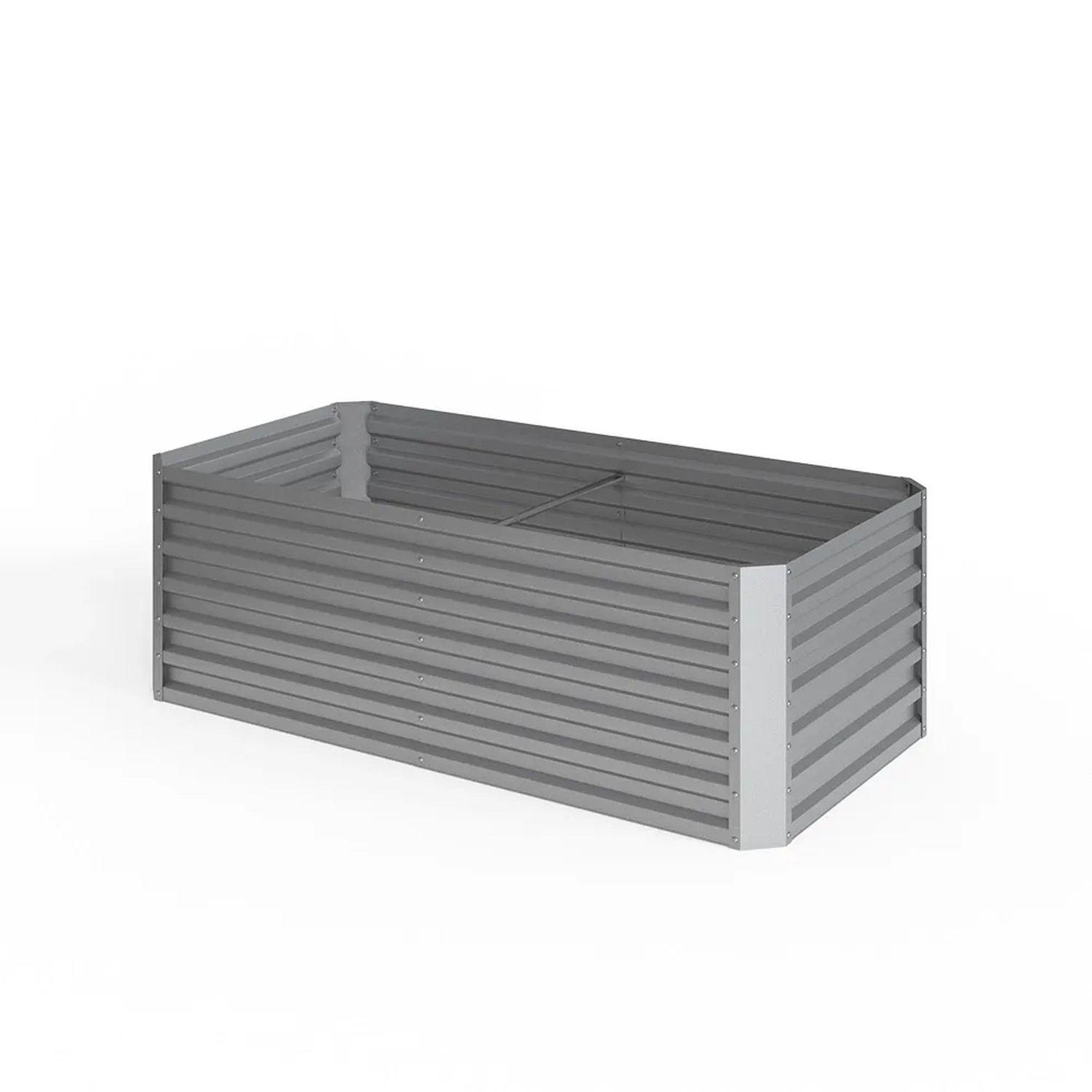 OK-Living Hochbeet Silber 180 x 60 cm