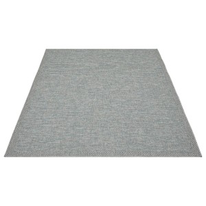 Floornovo Indoor & Outdoor Teppich Türkis Gemustert 220 x 160 cm