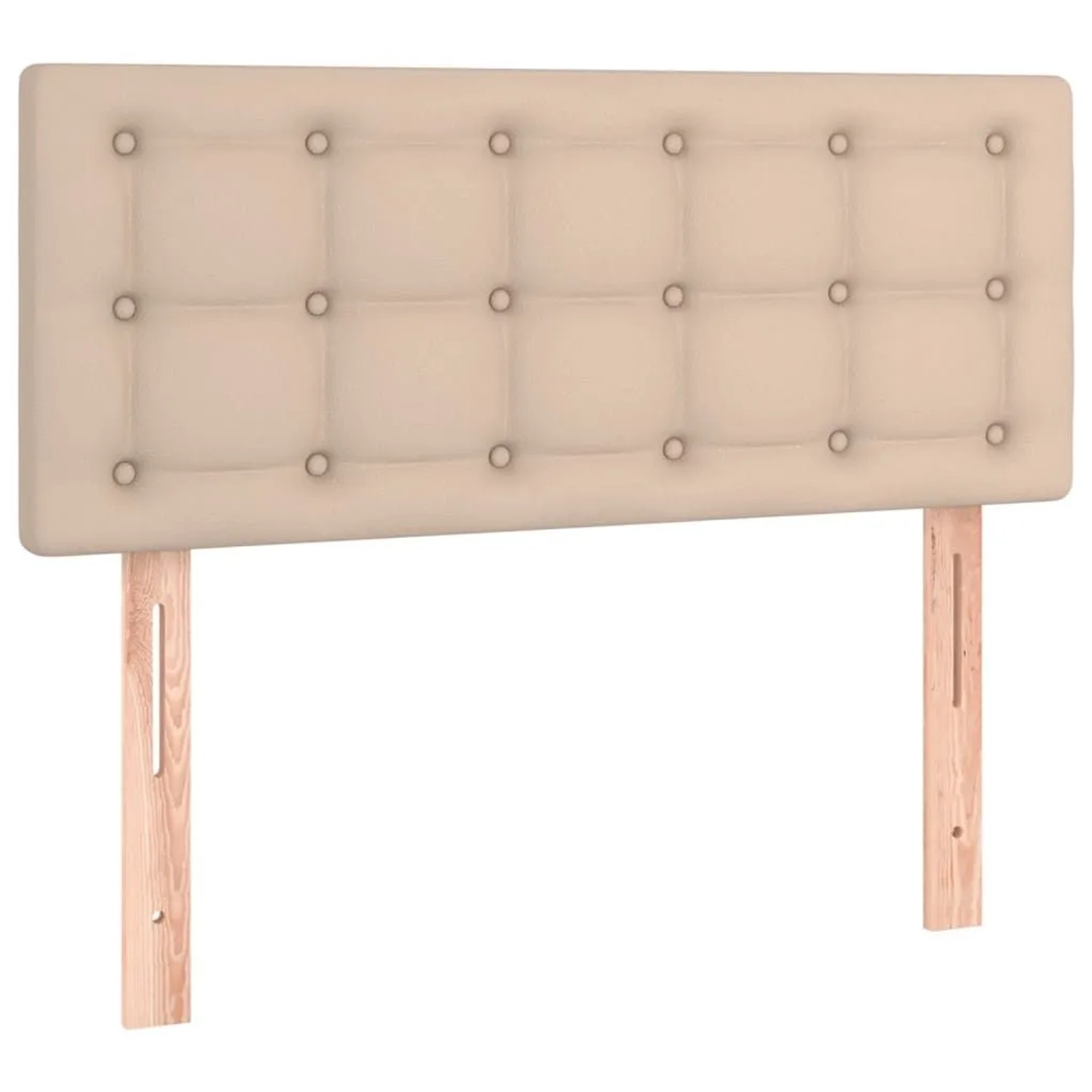 vidaXL Kopfteil Cappuccino-Braun 80x5x78/88 cm Kunstleder 346409