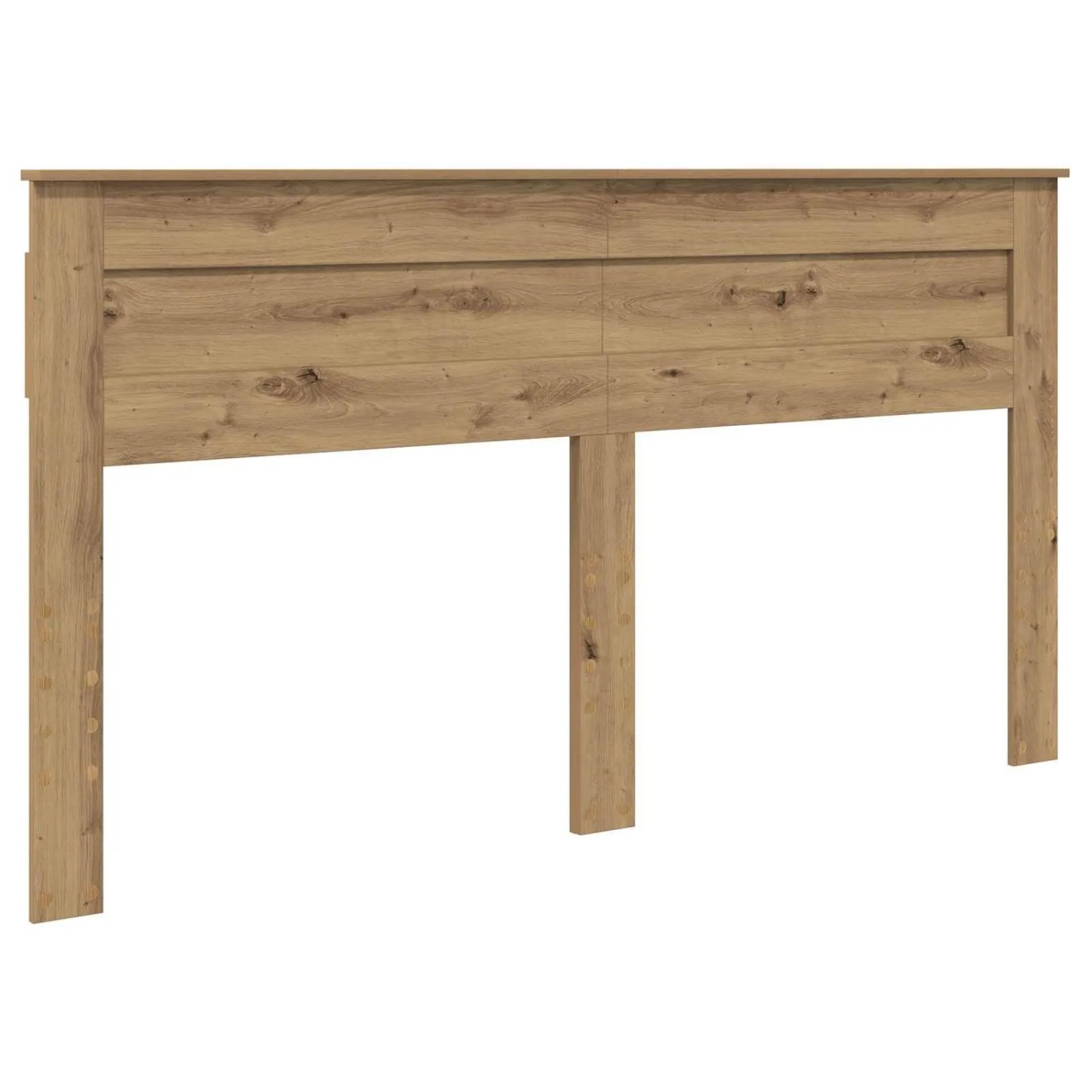 vidaXL Kopfteil mit Kopfteil Artisan-Eiche 180 cm Holzwerkstoff 888092