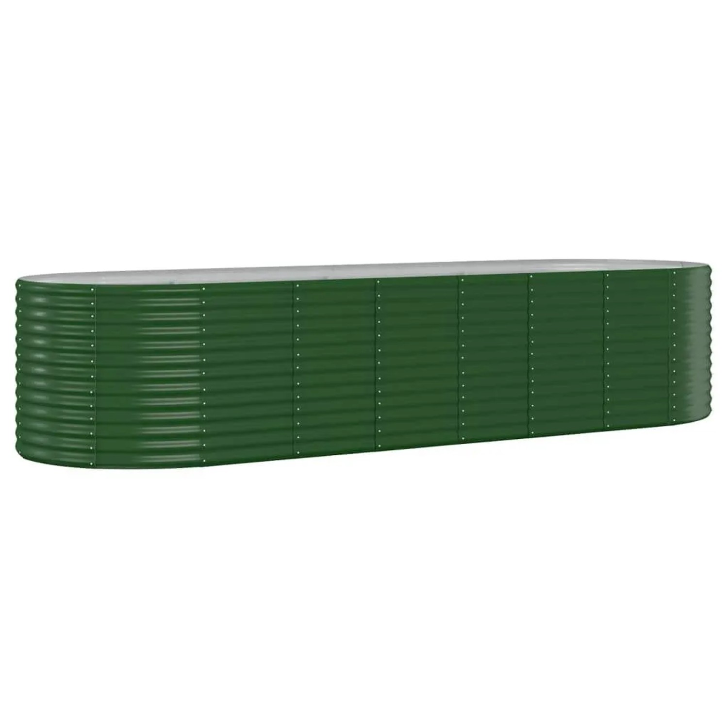 Furnicato Hochbeet Verzinkter Stahl 322x100x68 Cm Grün