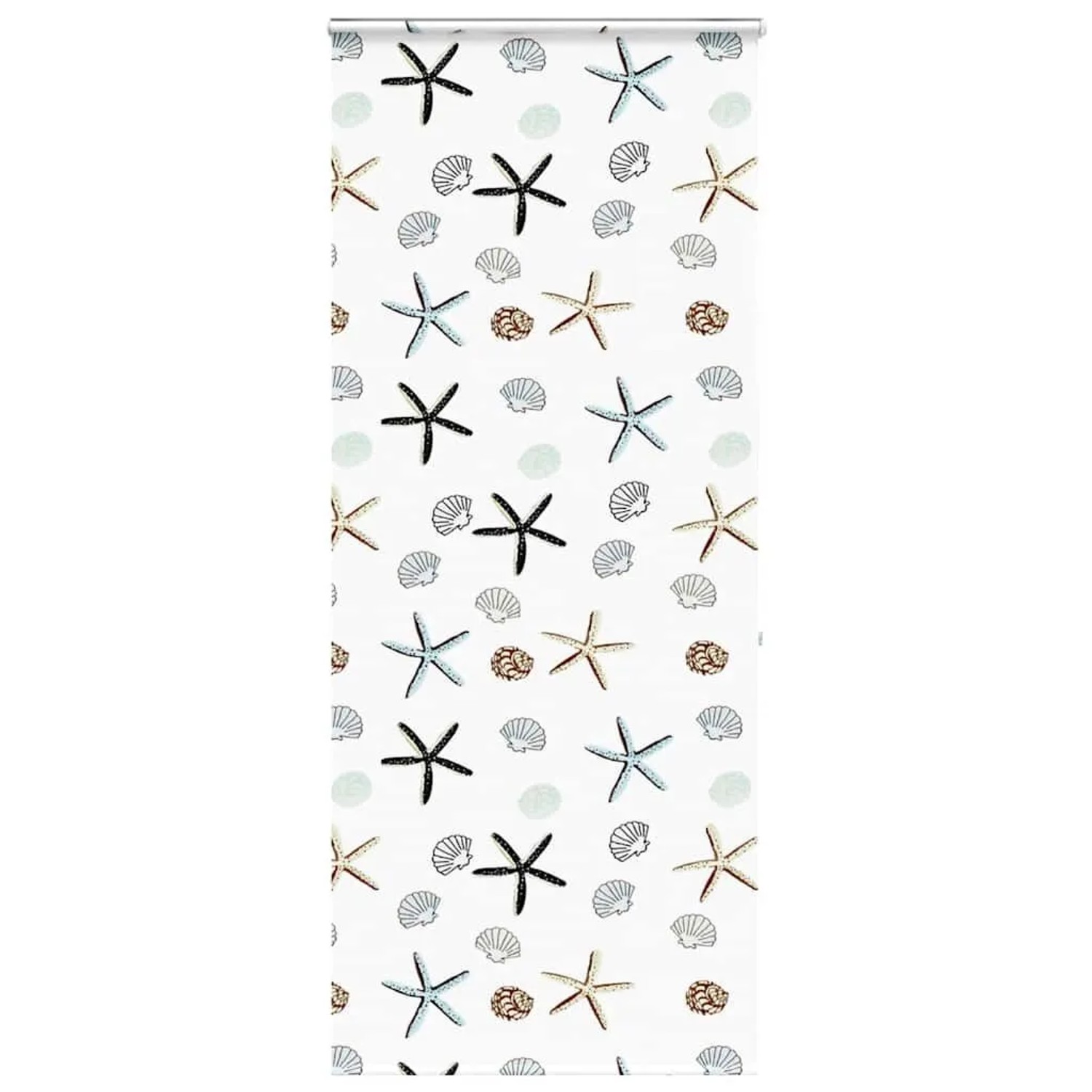 vidaXL Duschrollo mit Kassette 100x240 cm Stoffbreite 96 cm 4015023