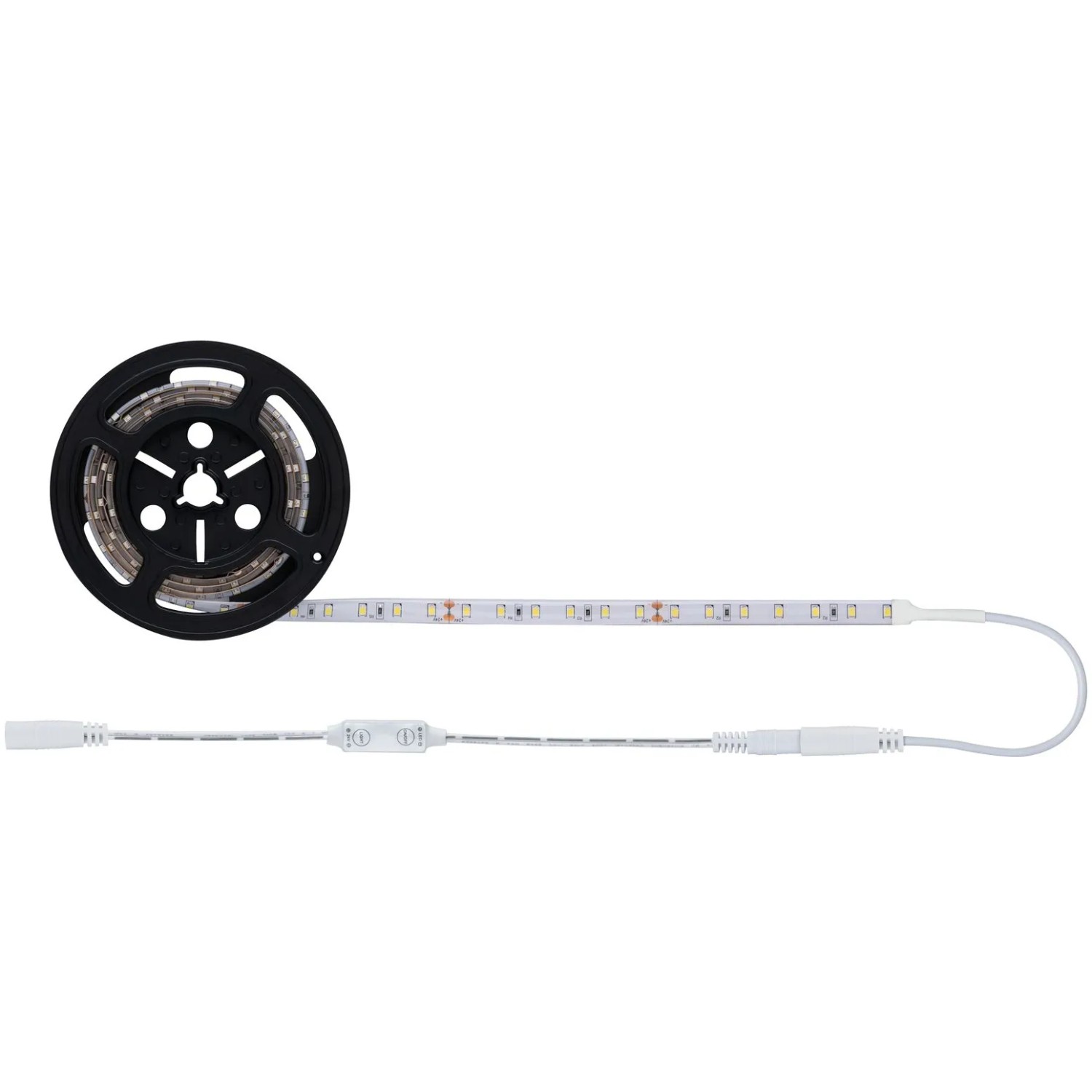 Paulmann LED-Power Strip Set, 1,5 m, Neutralweiß, 17 W, auf Rolle mit Dimmer.