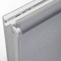Gardinia EasyFix Rollo Shaun, 45x160 cm, hellgrau, mit Kettenzug und Klemmträgern für Fenster.