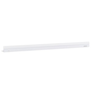 Weiße Orion LED Unterbauleuchte, 58cm, 855lm, 3000K mit Schalter. Ideal für Küche & Möbel.