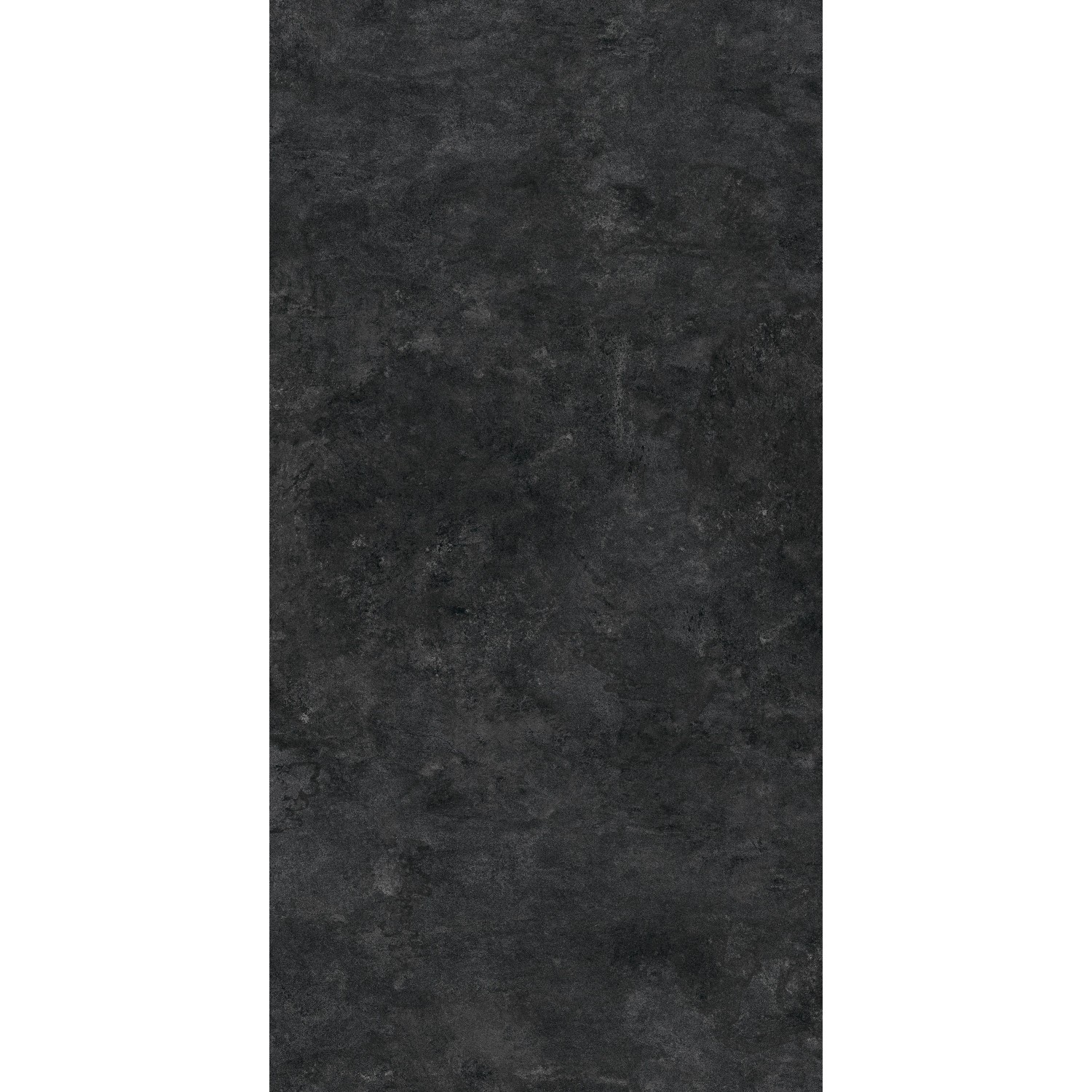 Feinsteinzeug Bodenfliese in Anthrazit, glasiert, matt, Format 60x120 cm.