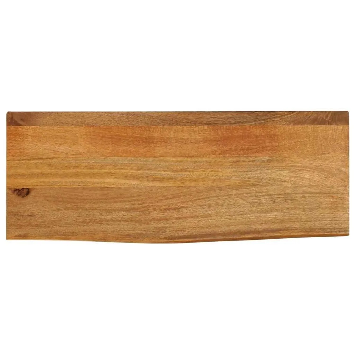 vidaXL Tischplatte mit Baumkante 70x20x3,8 cm Massivholz Mango 370561
