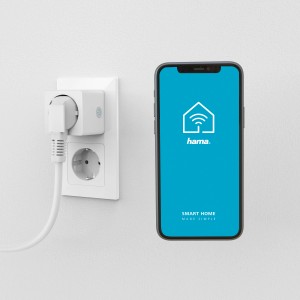 Hama WiFi-Steckdose im 3er-Pack mit Smartphone-App zur Steuerung im Smart Home.