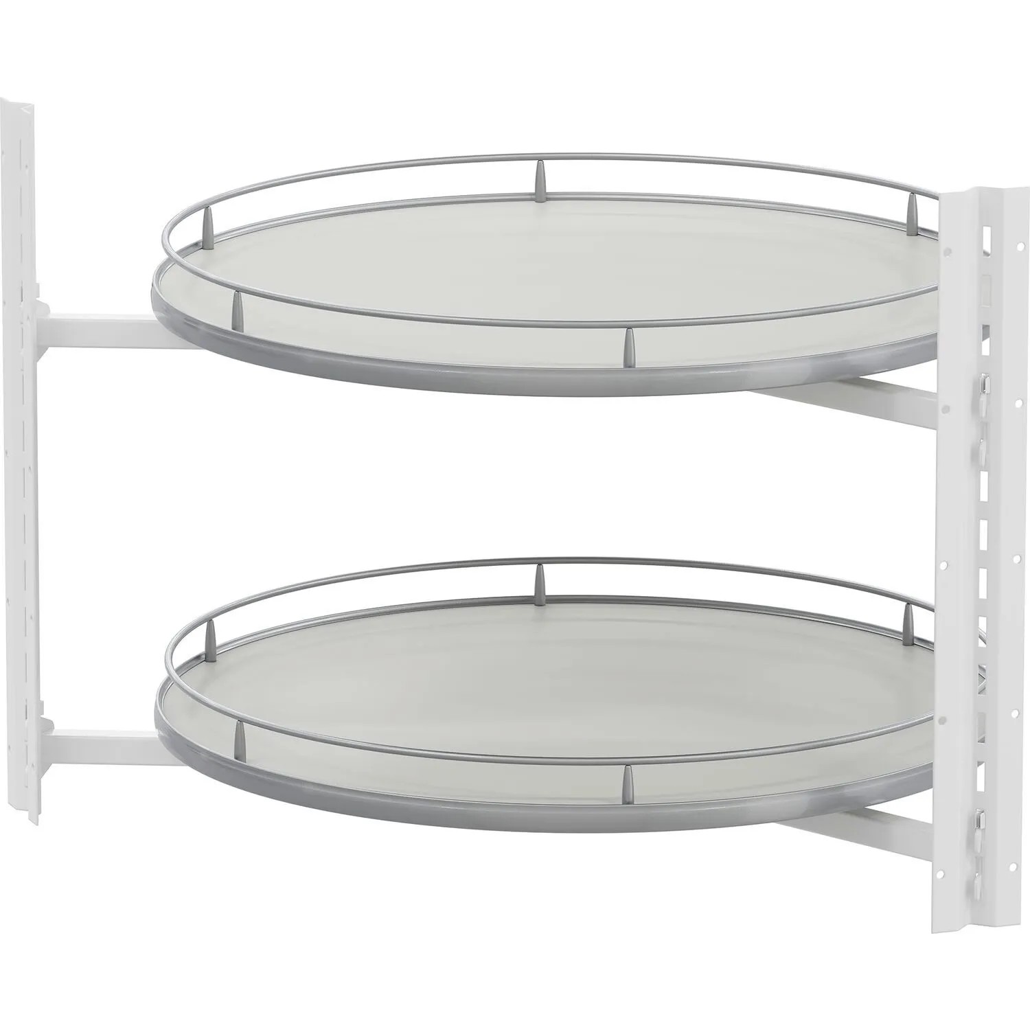 Vauth-Sagel Drehteller Cor Wheel Pro 4/4-Kreis Korpusbreite 900 mm Hellgrau Silber