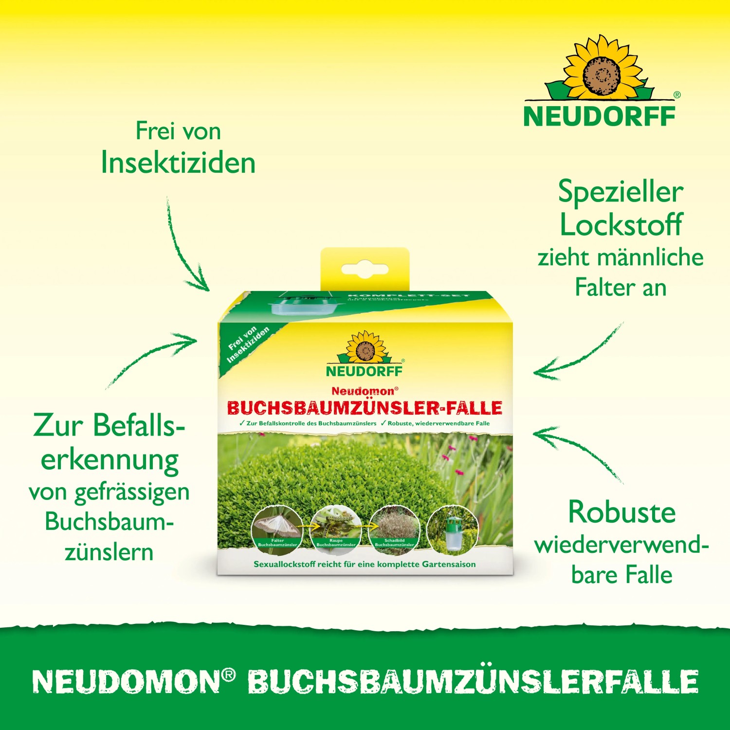 Neudorff Buchsbaumznsler Falle Neudomon kaufen bei OBI