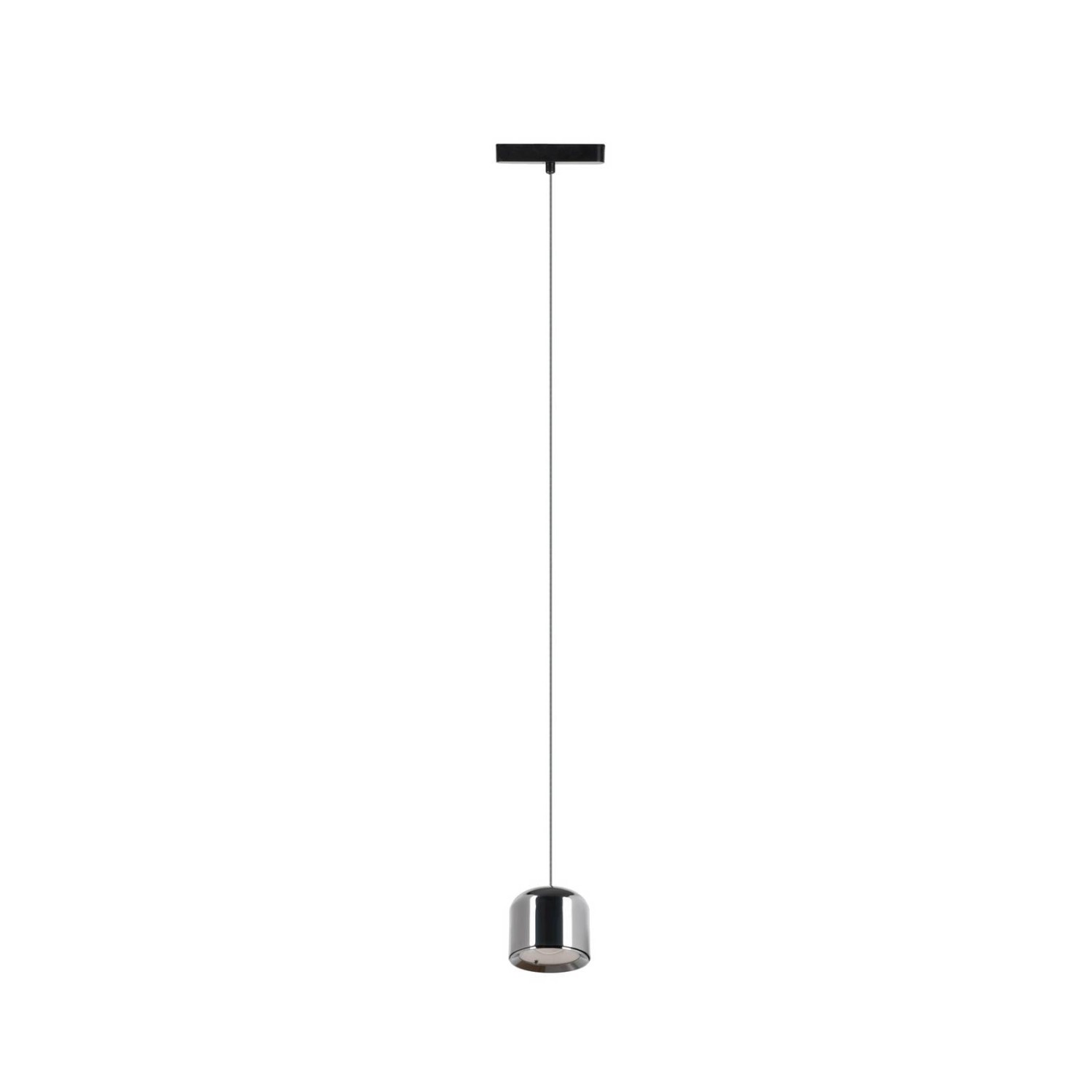 Lindby LED Lumaro 10027086 Modern in Schwarz aus Aluminium 1-flammig Wohnzi günstig online kaufen