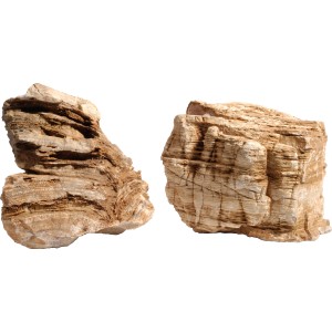 Helle Pagode für Aquarien in Beige-Braun: Dekorative Aquariensteine für eine stimmungsvolle Unterwasserwelt.