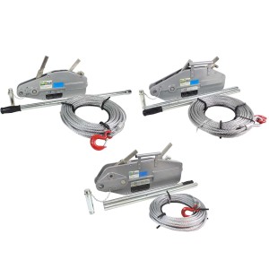 TRUTZHOLM Seilzug 1600kg Greifzug Seilwinde Forstseilwinde 20m Seil