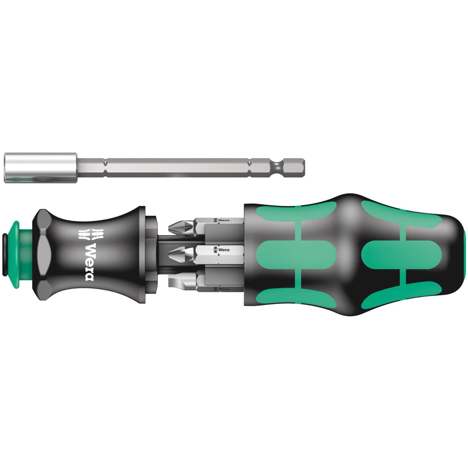 Wera Magazin-Schraubendreher Kraftform Kompakt 28 SB 6,3 mm (1/4 Zoll)