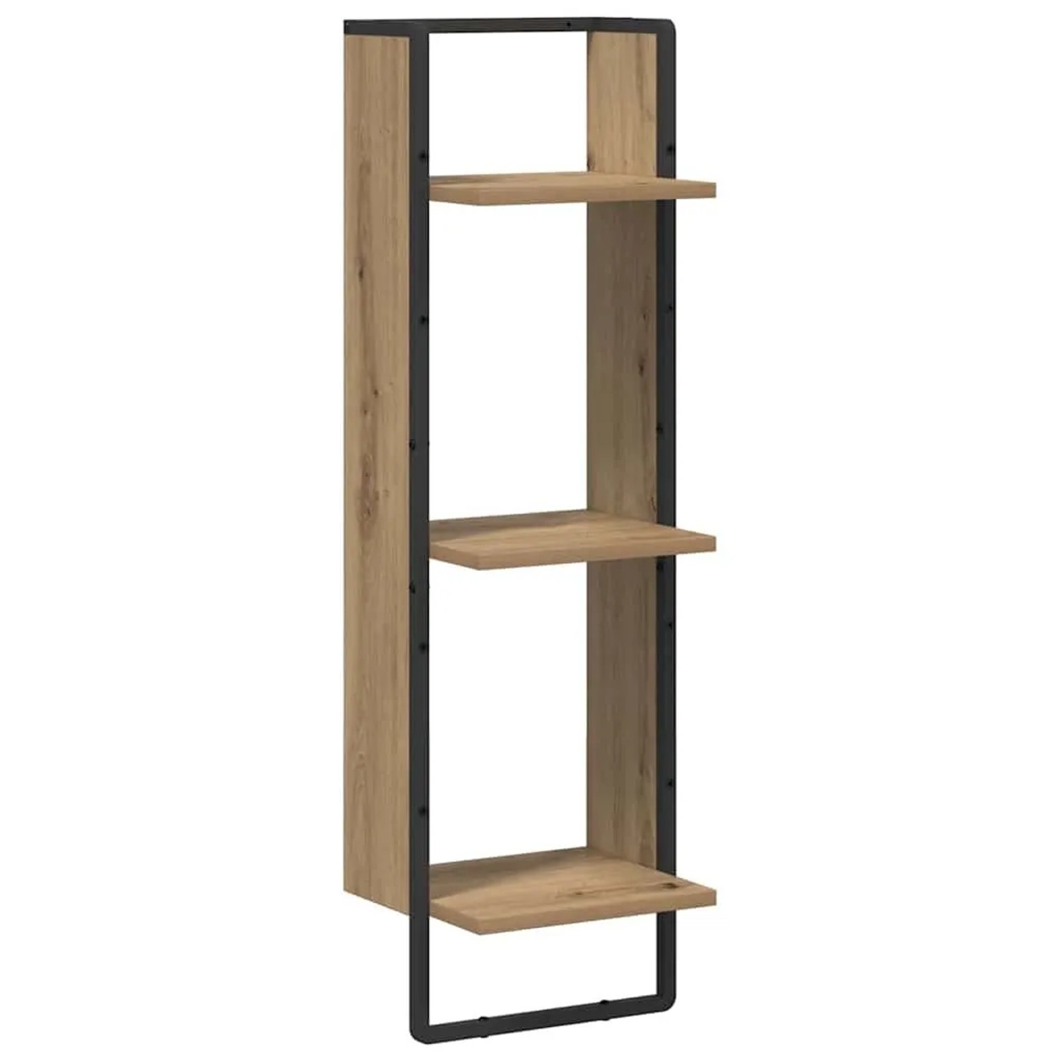 vidaXL Wandregal Artisan-Eiche 30 x 25 x 100 cm Holzwerkstoff 882842