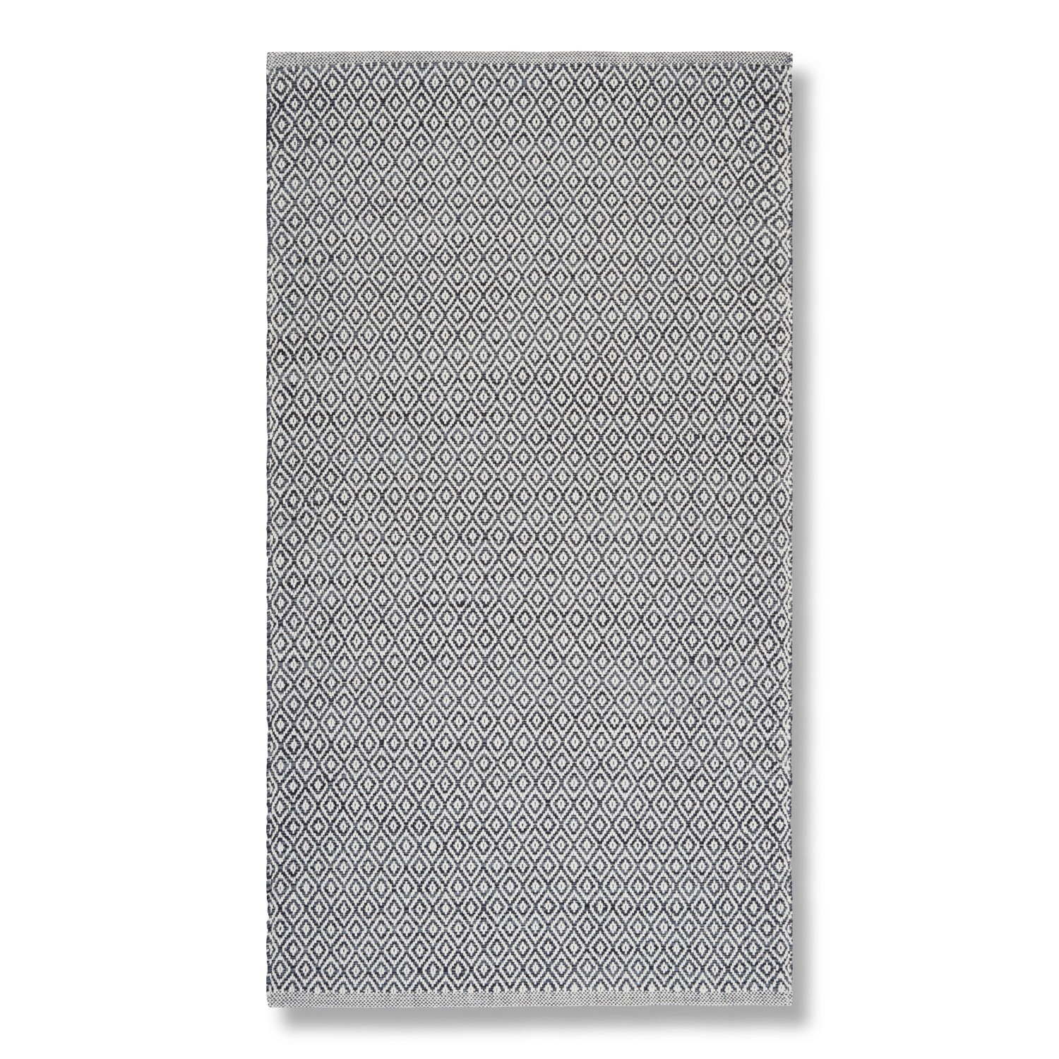 Modern Living Handwebteppich Carola 2 in Grau ca. 80x150cm