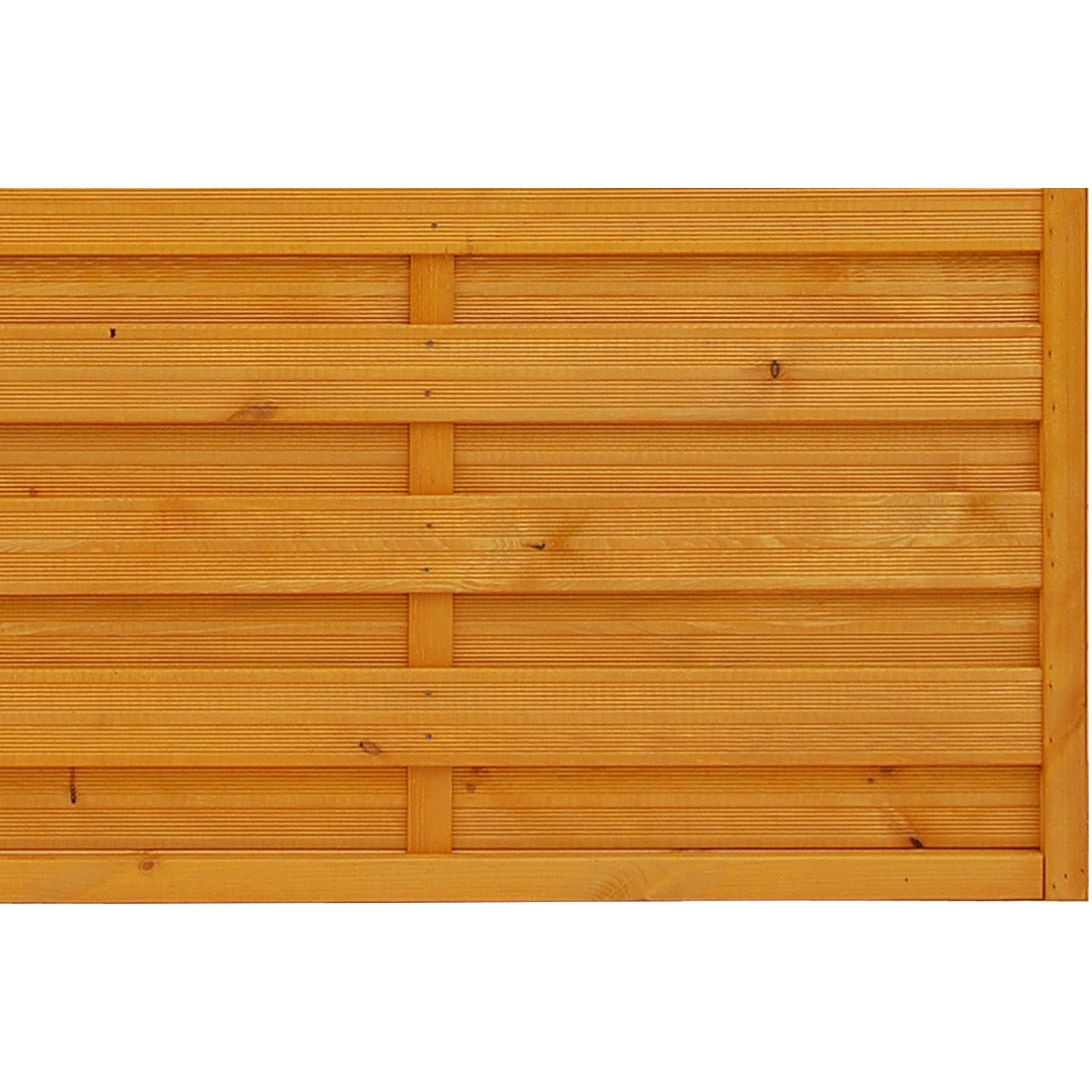 Andrewex SichtschutzzaunElement Country Pinienfarben lasiert 120 x 180