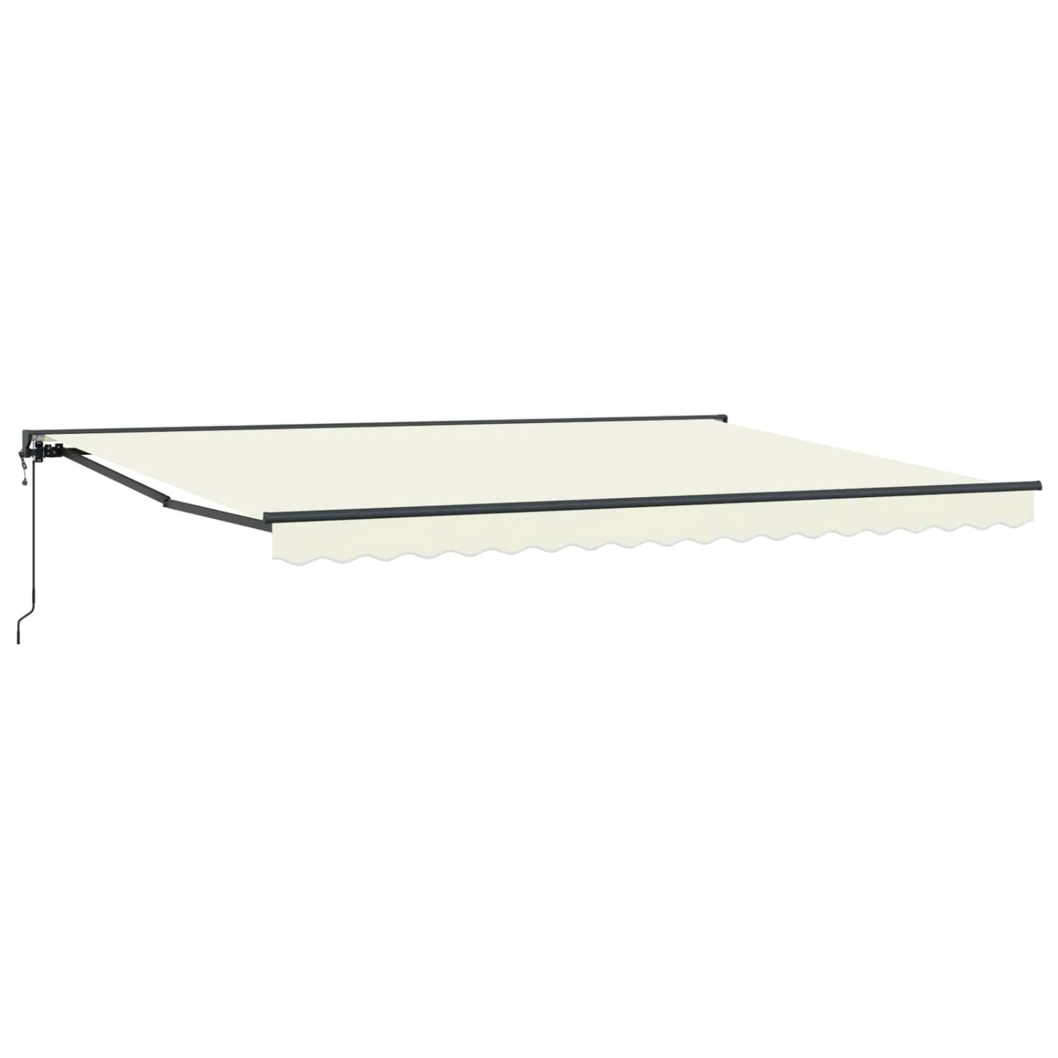 vidaXL Elektrische Ausziehbare Markise Creme 4 x 3,5 m 3421181