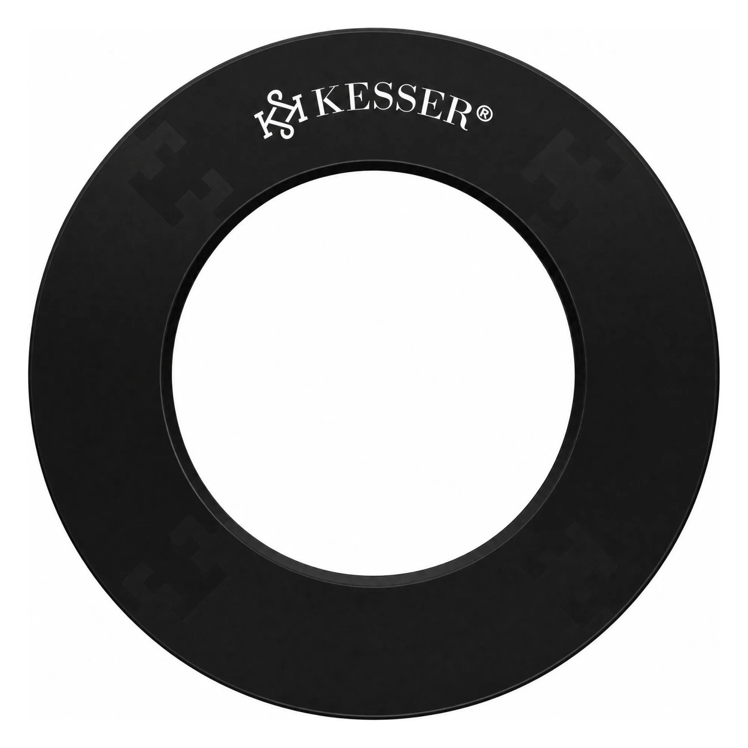 KESSER Dartscheibe Catchring Schutzring EVA für Dartscheiben Ø 45 cm Schwarz