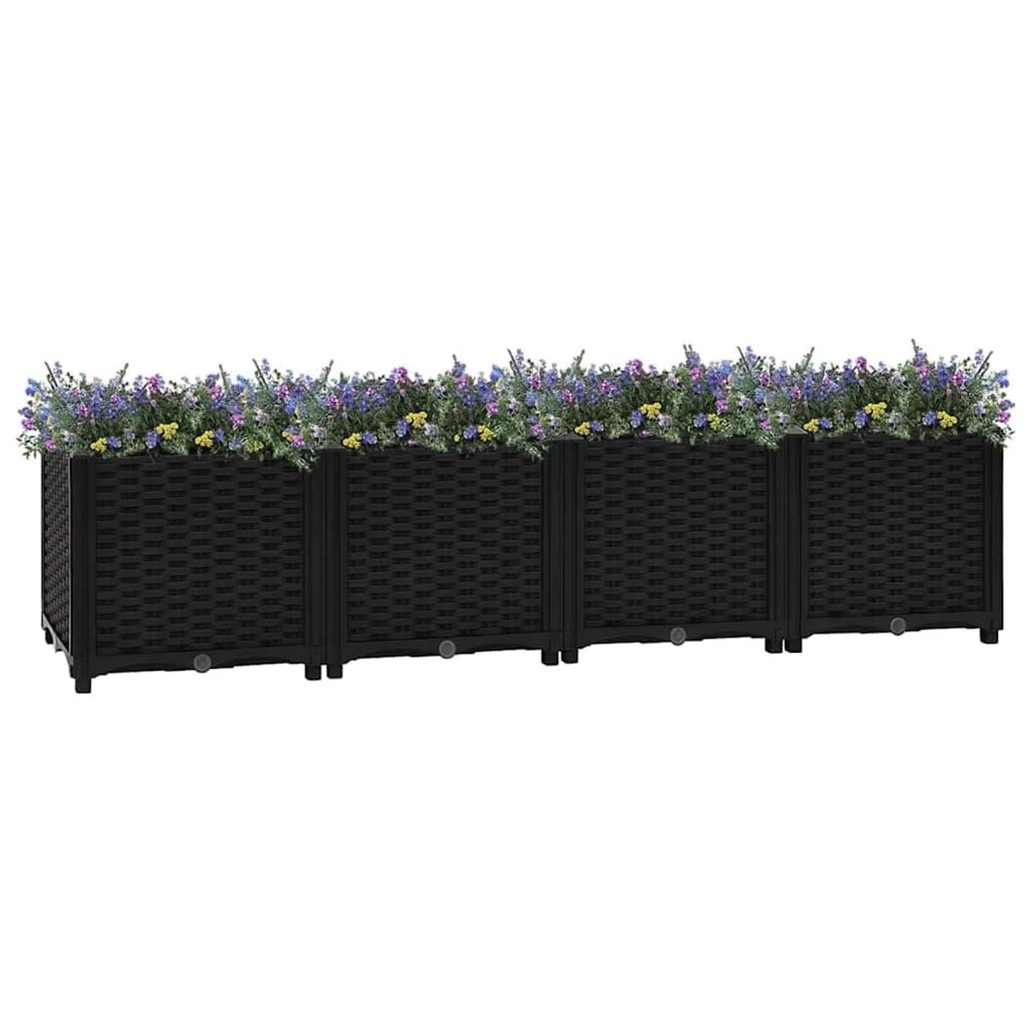 Furnicato Hochbeet 160x40x38 Cm Polypropylen