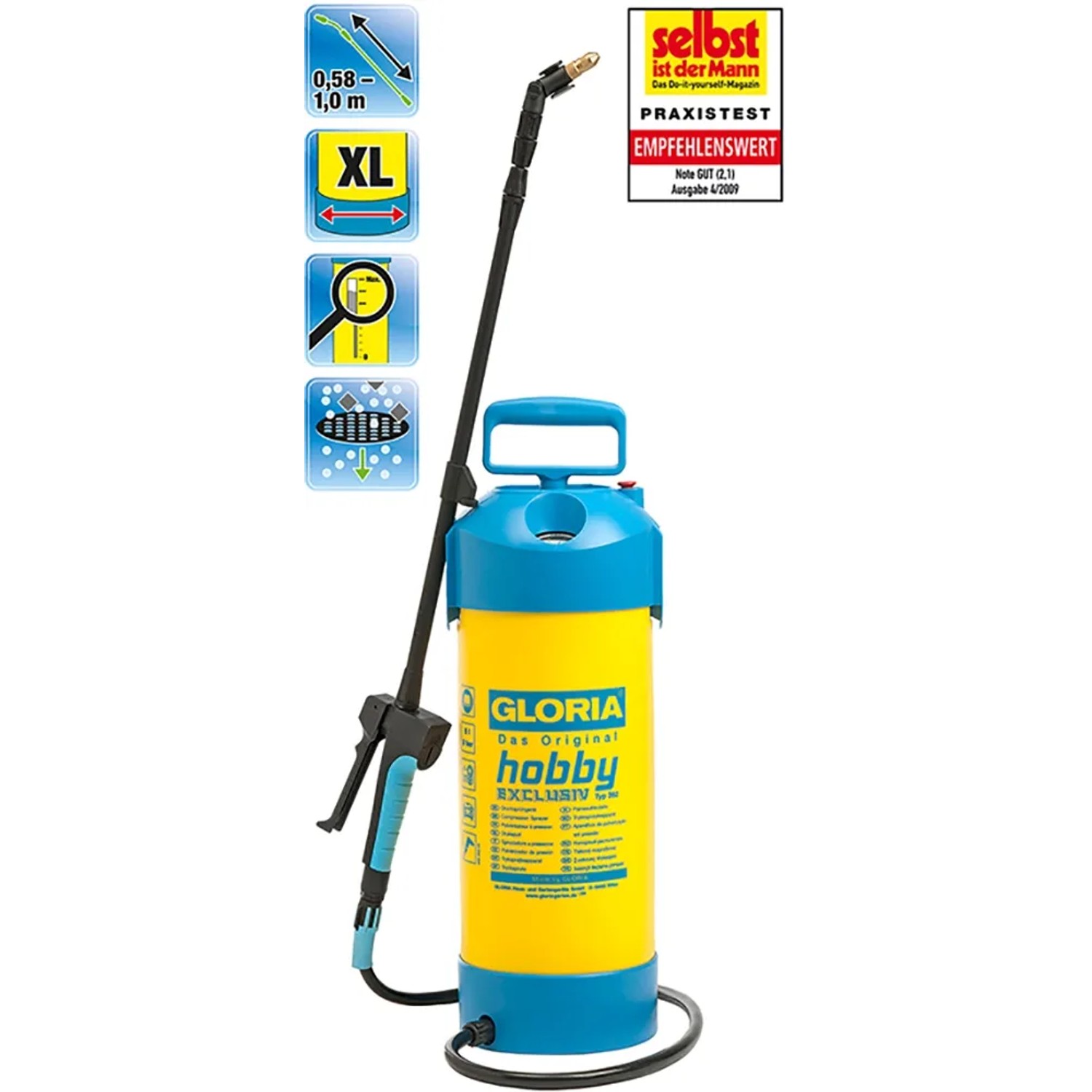 Produktbild von GLORIA Hobby Exclusiv - Drucksprühgerät 5 L, | HORNBACH AT